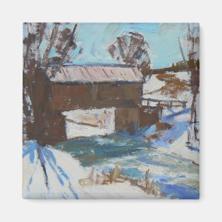 "Covered Bridge" Magnet