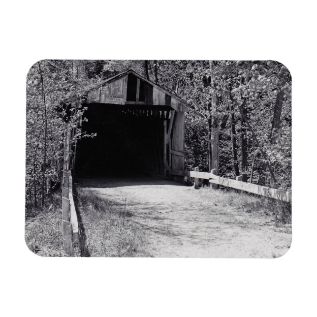 Covered Bridge Magnet (Horizontal)
