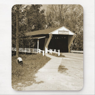 Covered Bridge Mouse Pad