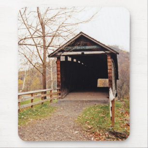 Covered Bridge Mouse Pad