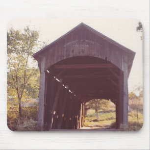Covered Bridge Mouse Pad