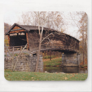 Covered Bridge Mouse Pad