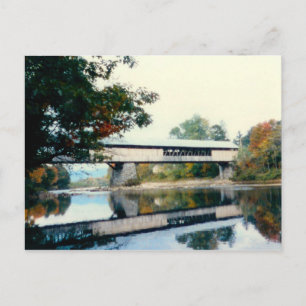 Covered Bridge NH Postcard