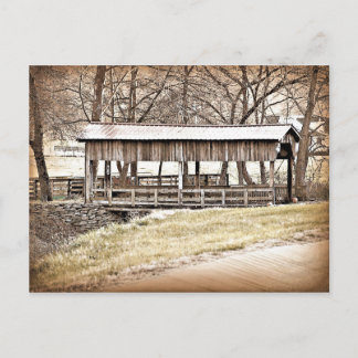Covered Bridge Postcard