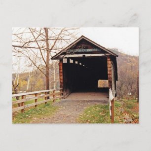 Covered Bridge Postcard