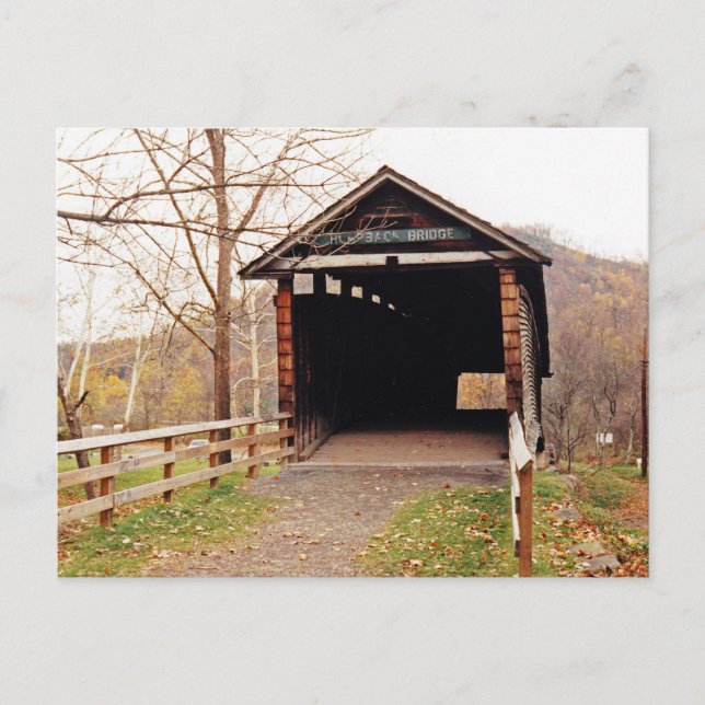 Covered Bridge Postcard (Front)