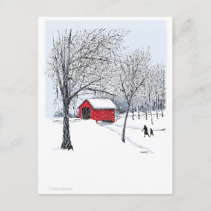 Covered Bridge Postcard