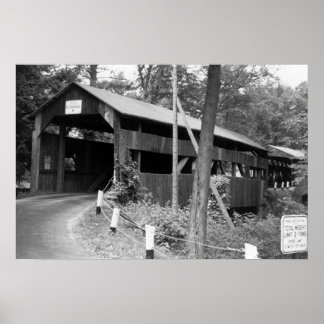 Covered Bridge Poster