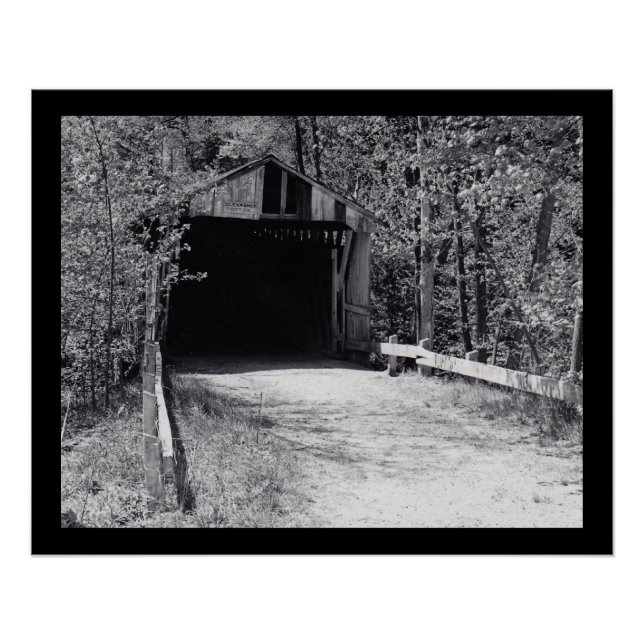 Covered Bridge Poster (Front)