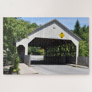 Covered bridge Quechee Gorge,Vermont - Puzzle