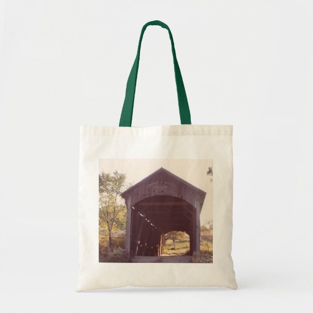 Covered Bridge Tote Bag (Front)