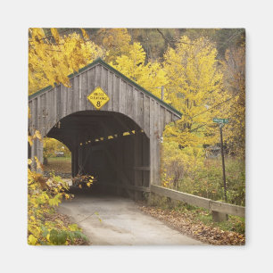Covered bridge, Vermont, USA 2 Magnet