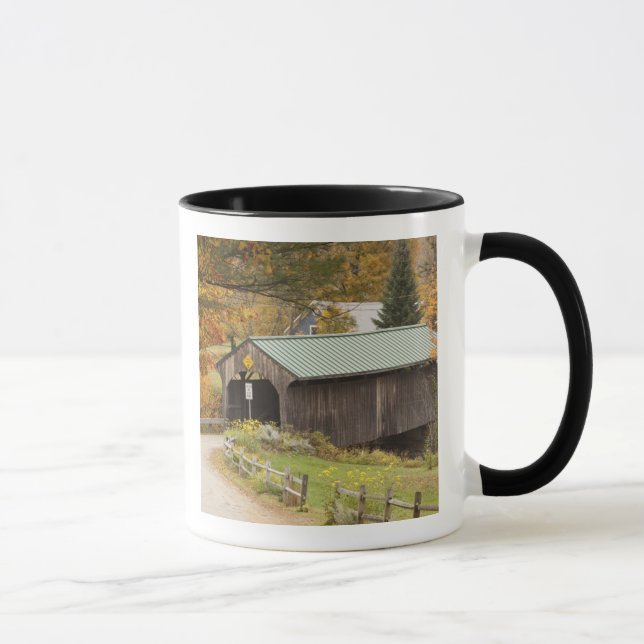 Covered bridge, Vermont, USA Mug (Right)