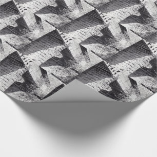 Covered Bridge Wrapping Paper