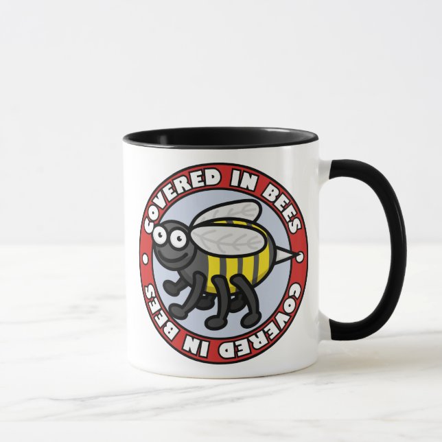 Covered in Bees 2 Mug (Right)