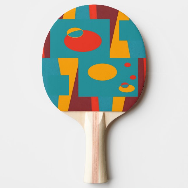 Covert I - Ken Gauge Art Ping Pong Paddle (Front)