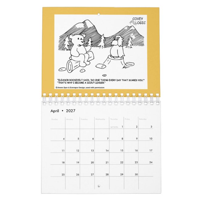 Covey Logic Calendar (Apr 2027)