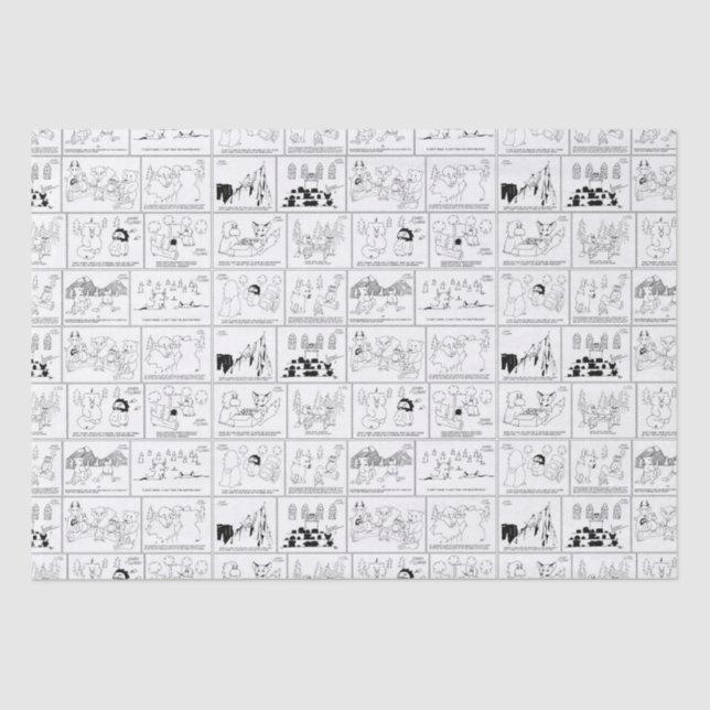 Covey Logic Comics Tissue Paper (Front)