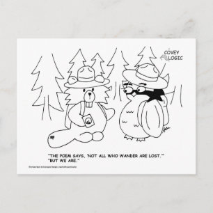 Covey Logic "Lost" Postcard