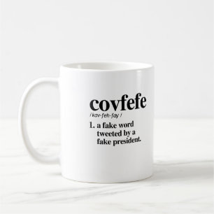 Covfefe Definition - A fake word Coffee Mug