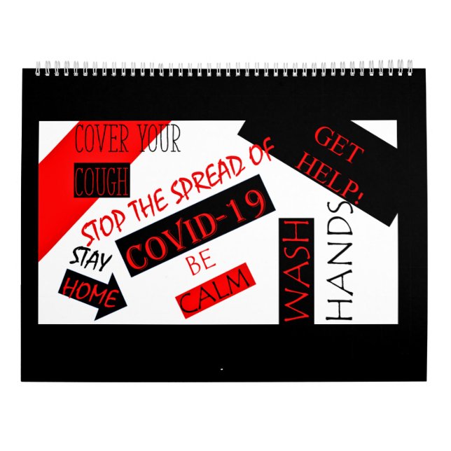 COVID19 CALENDAR (Back)