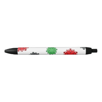 Covid19 Pen CoronaVirus Pattern Design Multicolor