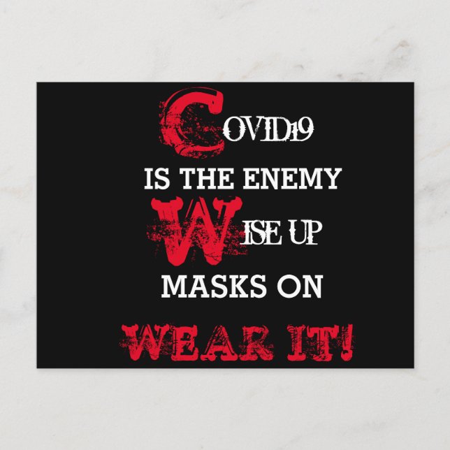 COVID19 POSTCARD (Front)