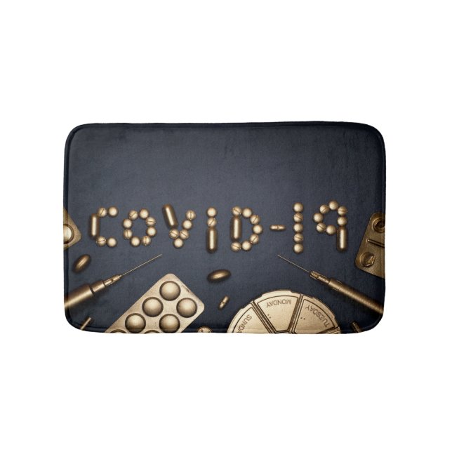 Covid-19 Bath Mat (Front)