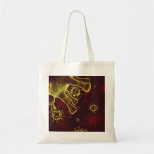 Covid-19 Coronavirus Virus Spreading as Medical Tote Bag