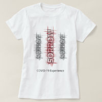 COVID-19 Experience, Sorrow Black Red Virus Custom