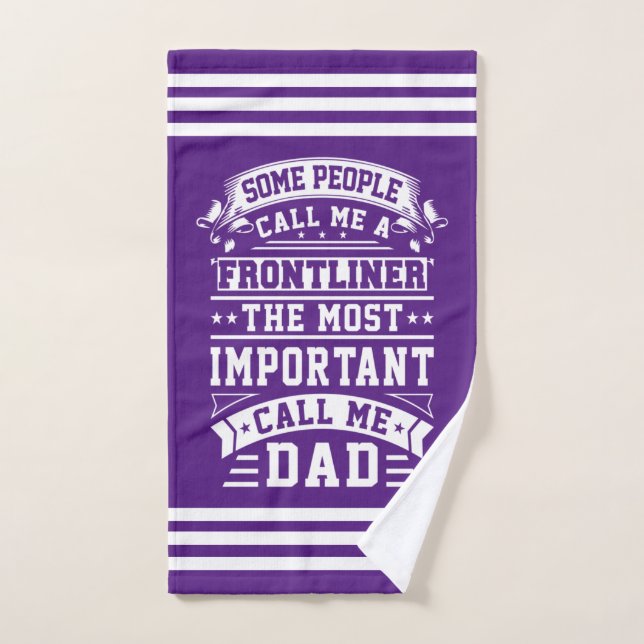 COVID 19 Frontliner Gift Some People Call Me Hand Towel (Hand Towel)