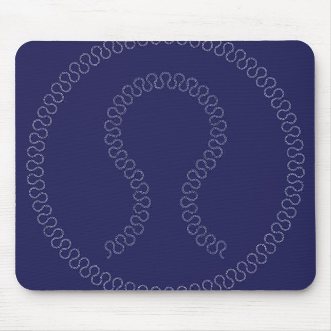 covid 19 ID logo Mouse Pad (Front)