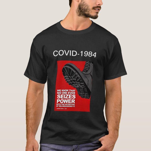 COVID-19 is about CONTROL T-Shirt (Front)