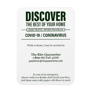 Covid-19 Magnet / Version 2