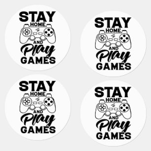 COVID 19 Quarantine Gamer Gift - Stay At Home