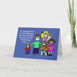 COVID-19 Thinking of You Family Greeting Card