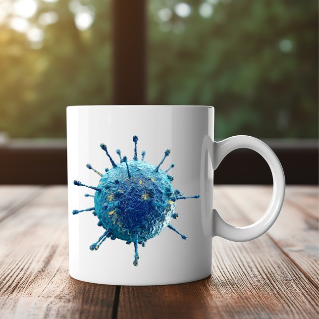 COVID-19 Two-Tone COFFEE MUG (Creator Uploaded)