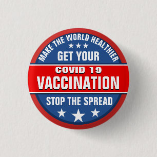 Covid 19 Vaccination Button