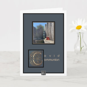 Covid Communion "I Miss You" greeting card