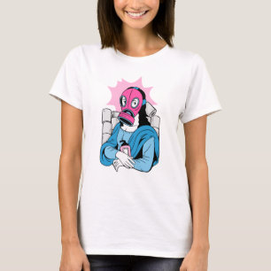 covid face mask mona lisa funny T-Shirt
