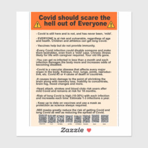 Covid should scare the  hell out of everyone