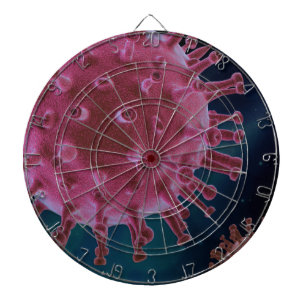 Covid Virus Biology Dartboard