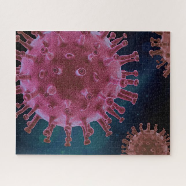 Covid Virus Biology Jigsaw Puzzle (Horizontal)