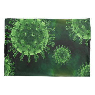 Covid Virus Biology Pillowcase