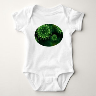 Covid Virus Pathogen Infection Baby Bodysuit