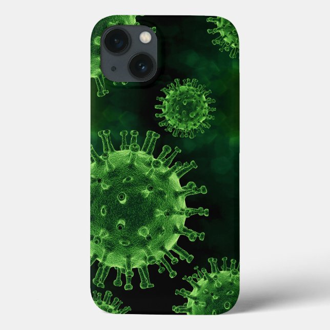 Covid Virus Pathogen Infection Case-Mate iPhone Case (Back)