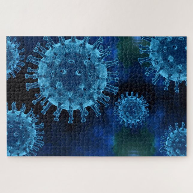 Covid Virus Pathogen Infection Jigsaw Puzzle (Horizontal)