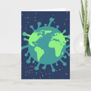 Covid World Holiday Card