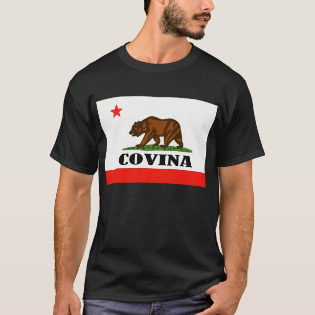 Covina,Ca -- T-Shirt (Front)
