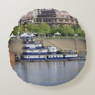 Covington round pillow